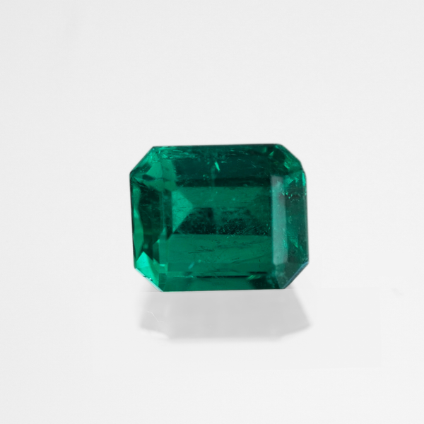 0,87 ct Muzo Emerald Cut