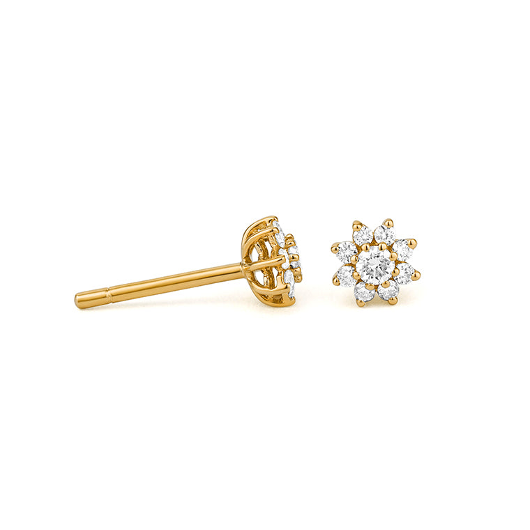 Boucles d'oreilles clous Fleur de Lumière
