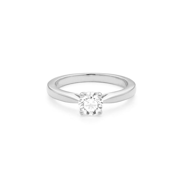 Bague solitaire Lumière