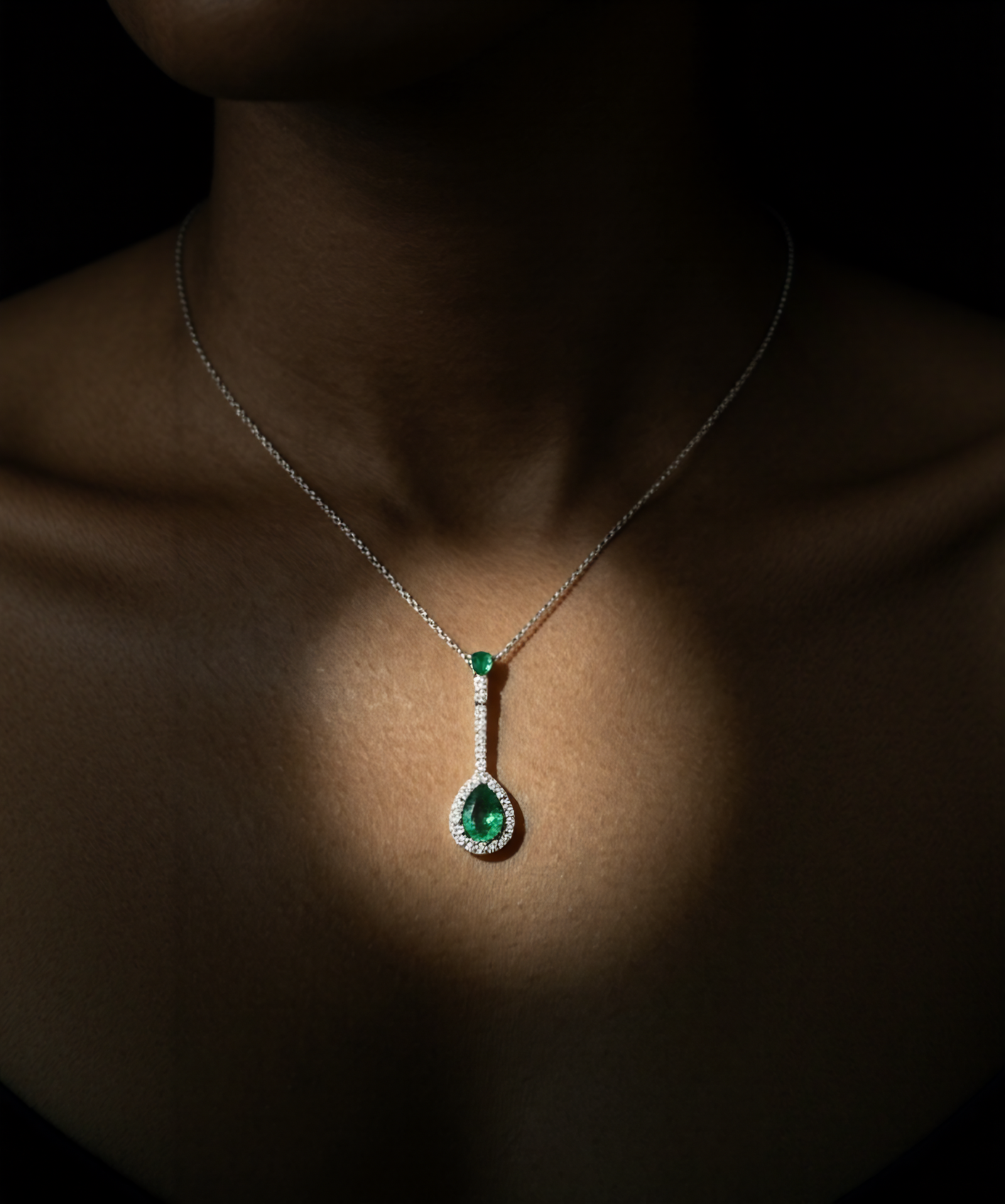 Emerald Pendants