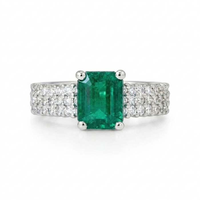 Green Sophistication Ring