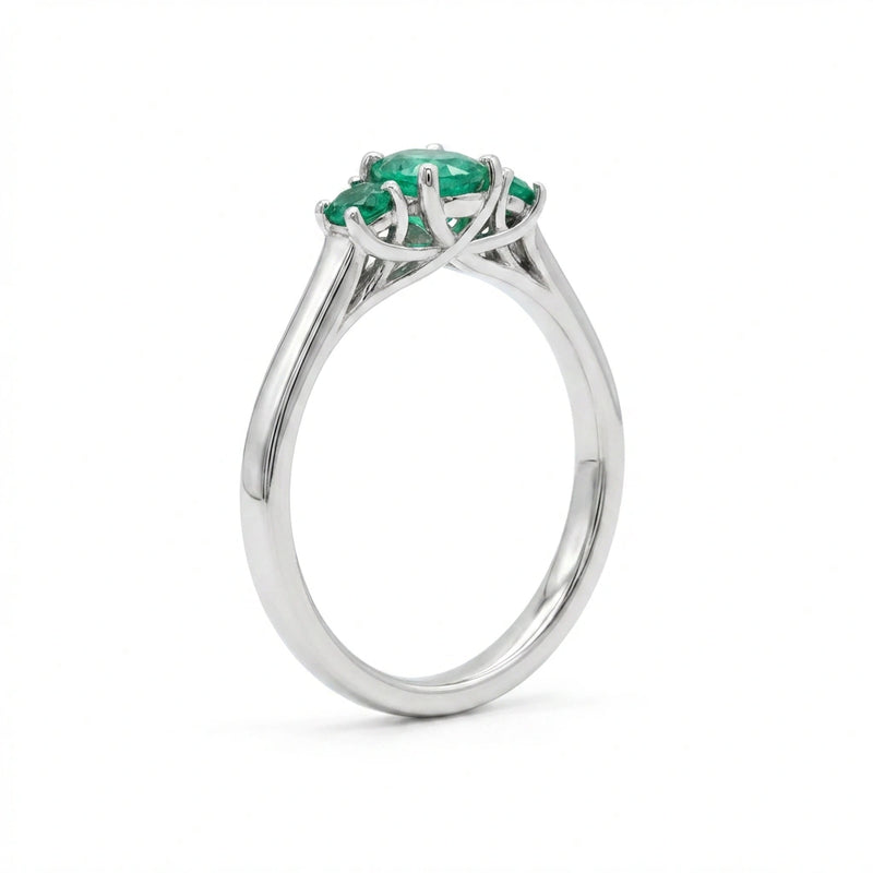 Trio de bagues Harmonie Verte