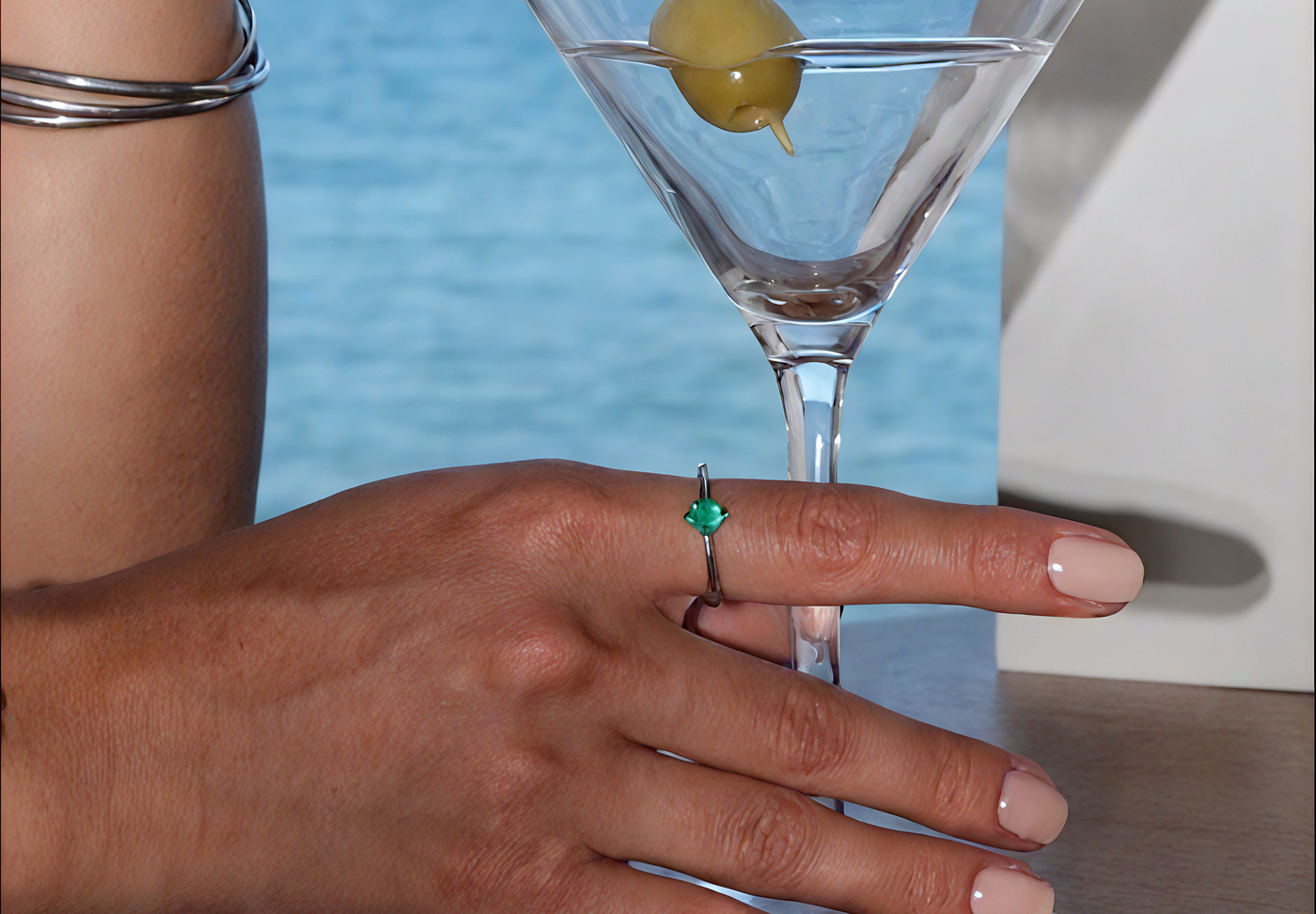 Green Polka Solitaire