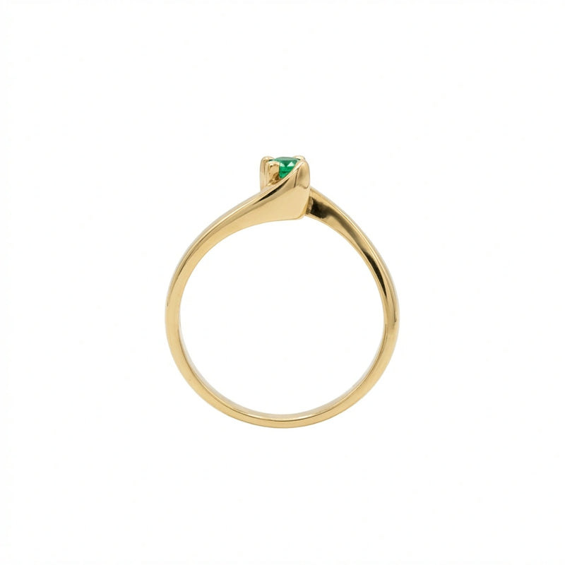 Bague Essence Spirale Dorée