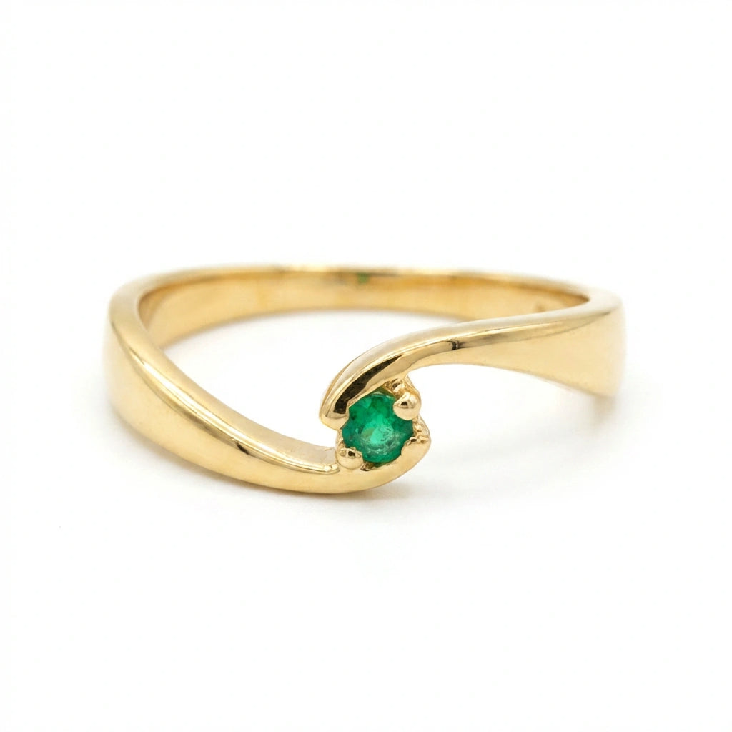 Golden Spiral Essence Ring