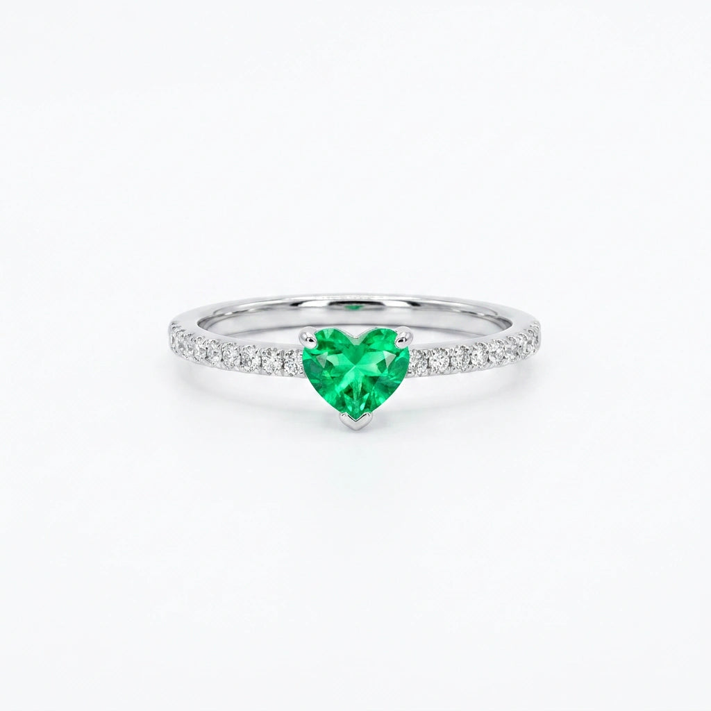 Verdant Coeur Ring
