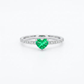 Verdant Coeur Ring
