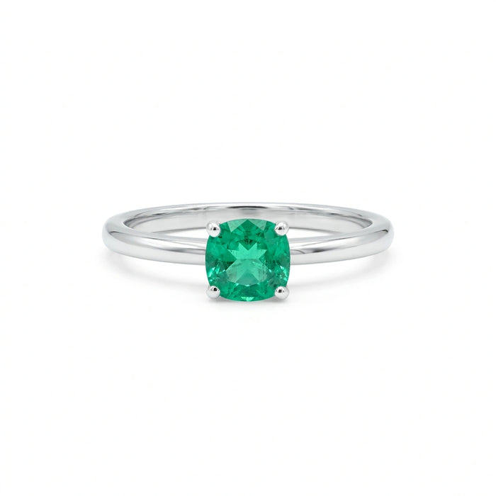 Esmeralda Cushion Ring
