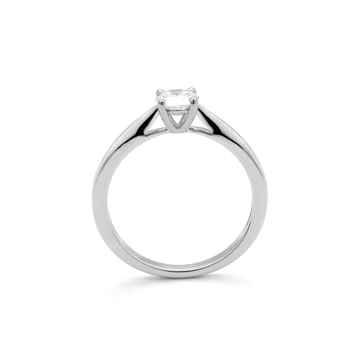 Lumière Solitaire Ring
