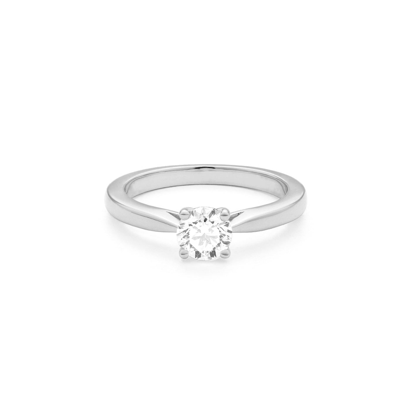 Lumière Solitaire Ring